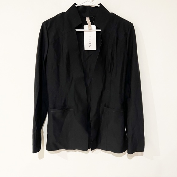 NWT Athleta Cosmic Open Front Activewear Jacket Blazer style 350837 size 4 - Picture 9 of 11